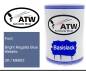 Preview: Ford, Bright Regatta Blue Metallic, ZK / M6683: 500ml Lackdose, von ATW Autoteile West.